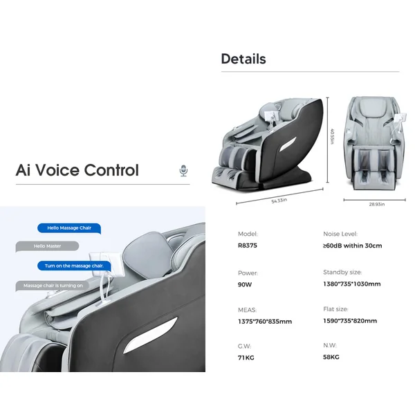 Lifesmart R8375 2D Massage Chair