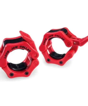 Lock-Jaw Olympic Barbell Collar Red