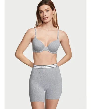 Logo Cotton High-Waist Boxer Brief