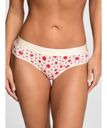 Logo Cotton Hiphugger Panty