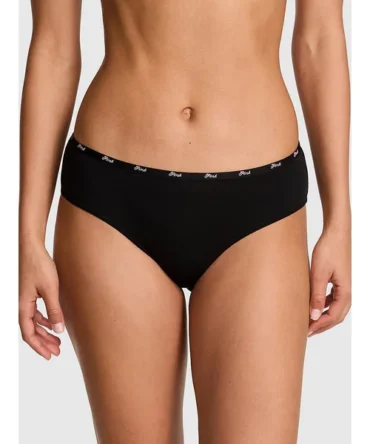 Logo Cotton Hiphugger Panty