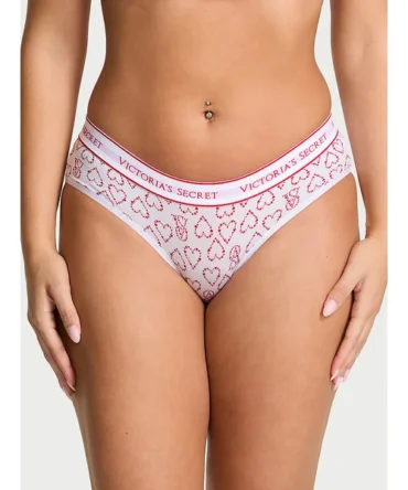 Logo Cotton Hiphugger Panty
