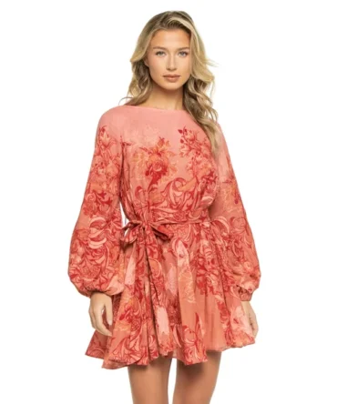 Long Sleeve Mini Dress