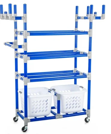 Magnus Recess Rack with Baskets