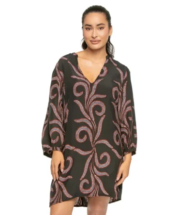 Maria Silk Mini Dress