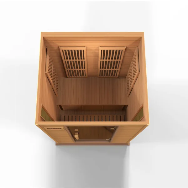 Maxxus 2 person Low EMF FAR Infrared Sauna Canadian Red Cedar