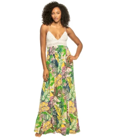 Mencia Crochet Maxi Dress