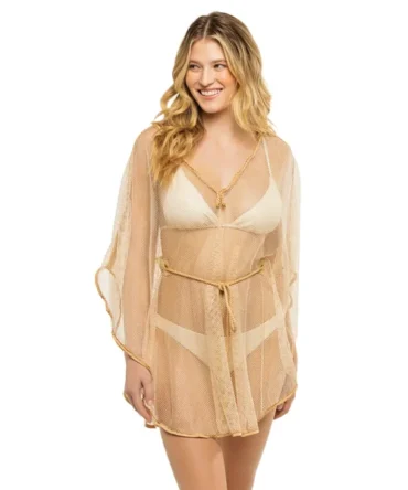 Mesh Short Caftan