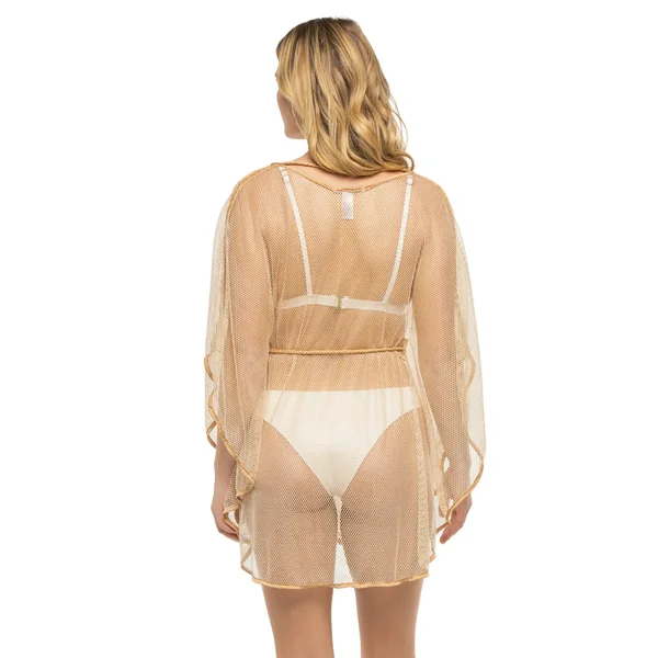 Mesh Short Caftan