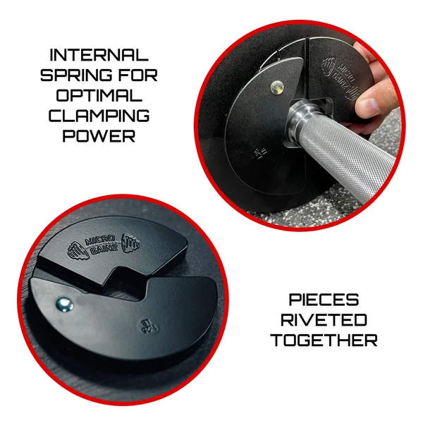 Micro Gainz 1.25 lb. Dumbbell Fractional Plates (1 Pair)