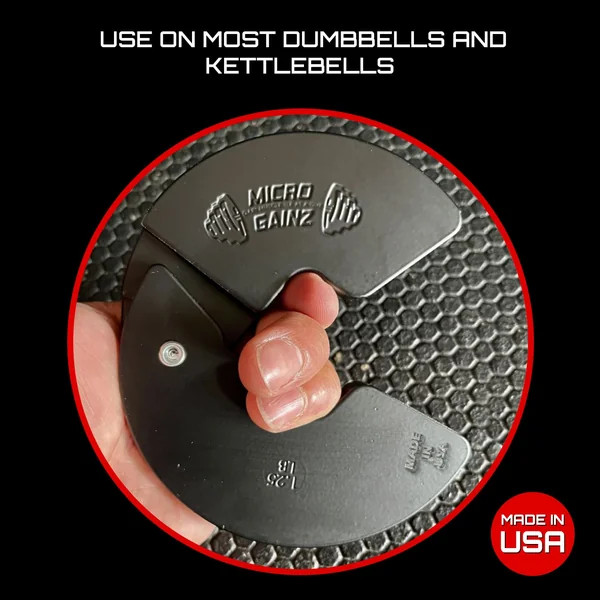 Micro Gainz 1.25 lb. Dumbbell Fractional Plates (1 Pair)