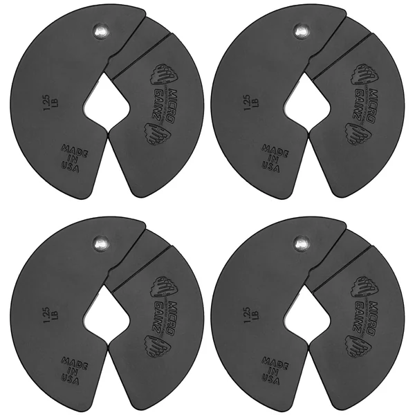 Micro Gainz 1.25 lb. Dumbbell Fractional Plates (2 Pair)