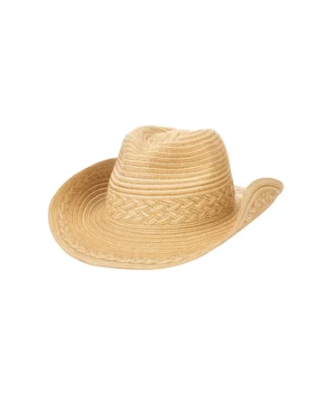 Mixed Braid Cowboy Hat