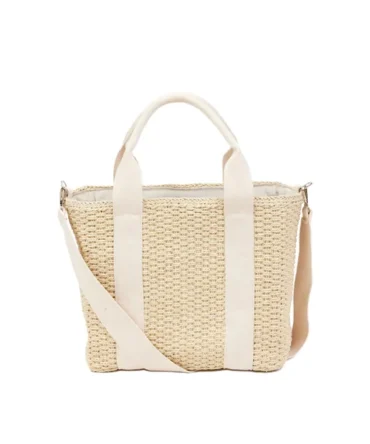 Modern Straw Cooler Tote