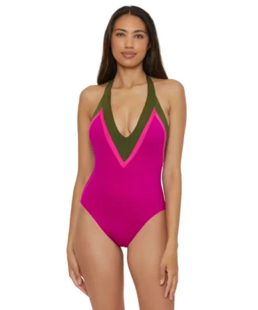 Monaco Halter One Piece Swimsuit