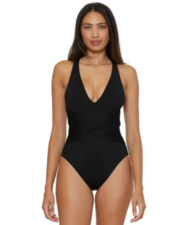 Monaco Plunge One Piece Swimsuit