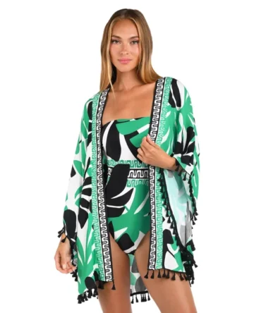 Monstera Kimono