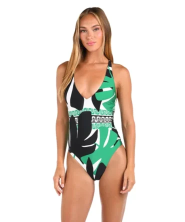 Monstera One Piece Swimsuit