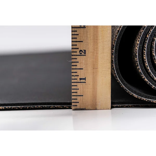 Mount Adams Granite XL 5mm Yoga Mat (72in x 26in x 1/5in) Natural Rubber & Cork