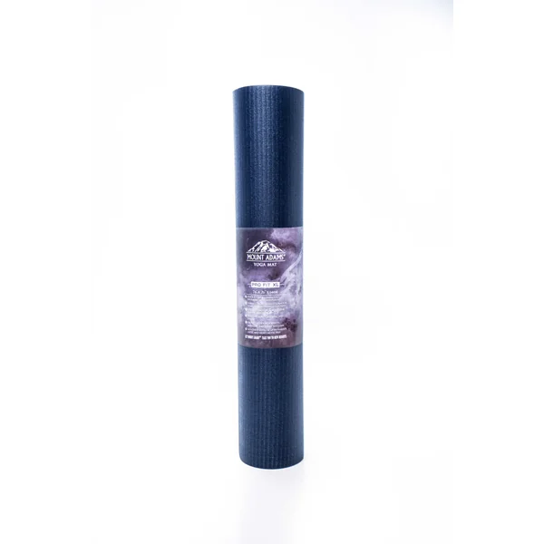 Mount Adams Pro Fit XL 6mm Yoga Mat (74in x 26in x 1/4in) Dense, Supportive, & Built to Last