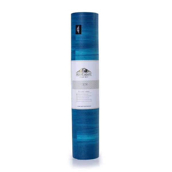 Mount Adams Vista 6mm Yoga Mat (72in x 24in x 1/4in) Durable, Textured, Slip-Resistant Surface