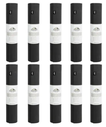 Mount Adams Vista 6mm Yoga Mats 10 Pack (72in x 24in x 1/4in) Durable Durable, Textured, Slip-Resistant Surface