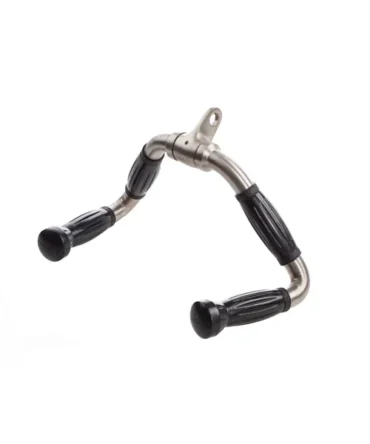 Multi-Exercise Chrome Bar with Urethane Ergonomic Grips | Revolving