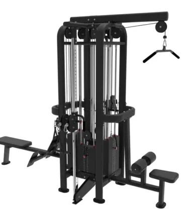 Muscle D Fitness 4-Stack Megatron Deluxe Jungle Gym