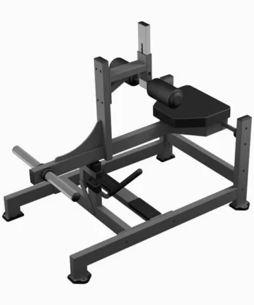 Muscle D Fitness – Plate Load Foot Extension – Adjustable Roller Pads. SKU: PL-E-CR