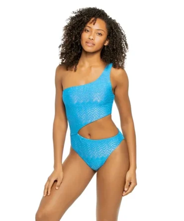 Nassau Ocean Zigzag One Piece Swimsuit