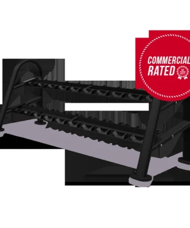 Nautilus Instinct Dumbbell Rack 10-Pair/ 2 Tier