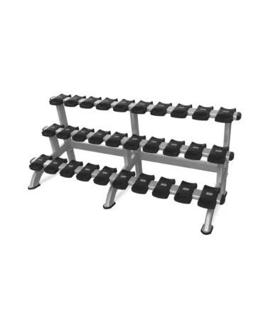Nautilus TRIPLE DUMBBELL RACK Model 9NP-R8011
