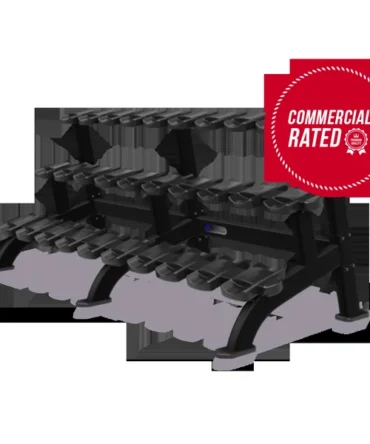 Nautilus Triple Dumbbell Rack