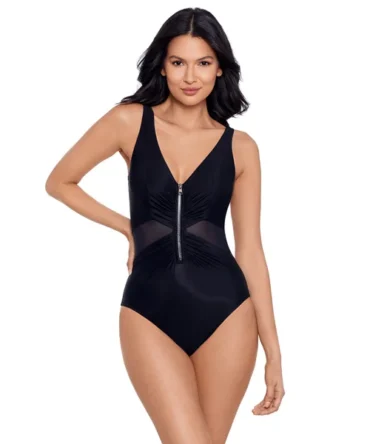 Network News Vive One Piece Swimsuit