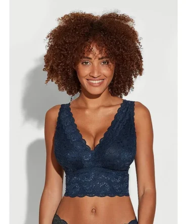 Never Say Never Curvy Plungie Longline Bralette