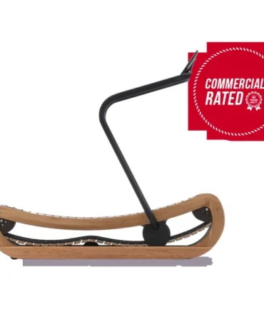 NOHRD Sprintbok Curved Manual Treadmill V2 Oak