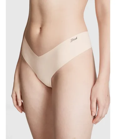 No-Show High-Leg Thong Panty