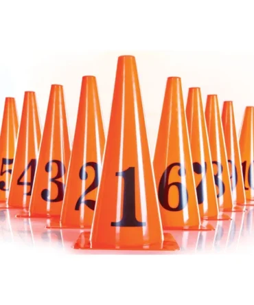 Numbered Plastic Cones