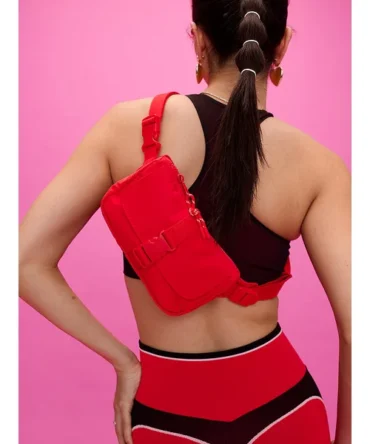 Nylon Convertible Sling Bag