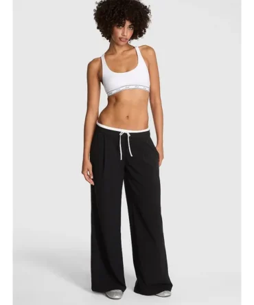 On-the-Go Low-Rise Trouser Pants
