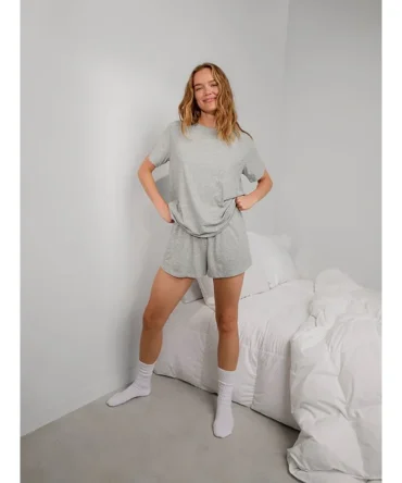 Organic Pima Tee Short Set