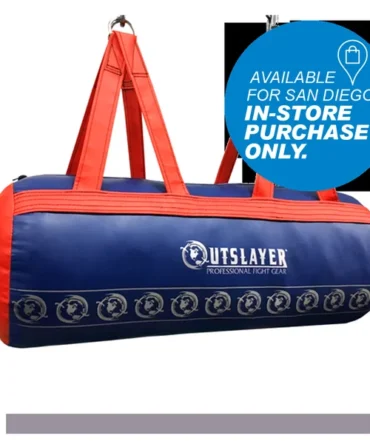 Outslayer Dark Blue Uppercut Heavy Bag