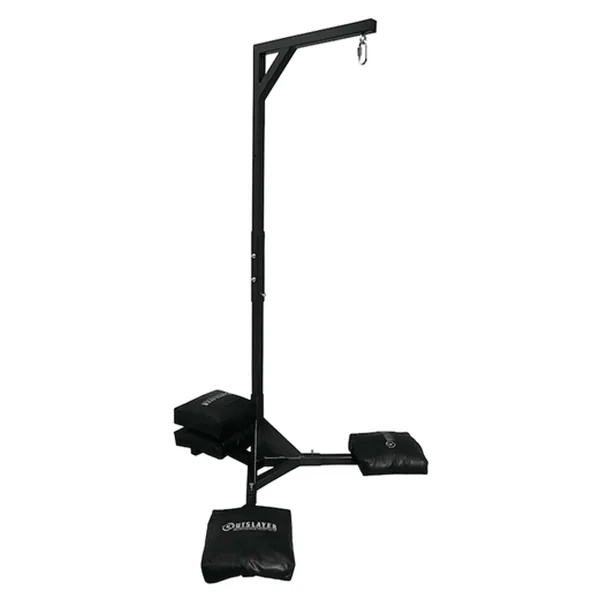 Outslayer Muay Thai Bag Stand 7ft 8in tall with Filled Sand Bags