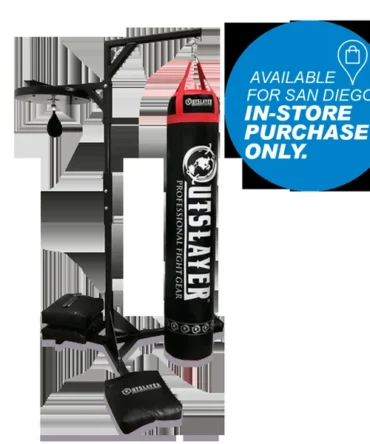 Outslayer Pro Double Station – Filled Sand Bags
