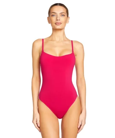 Over The Shoulder One Piece Swimsuit