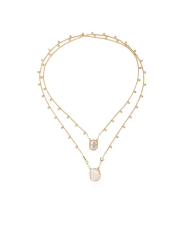 Ovo Mother-of-Pearl Scapulaire Necklace