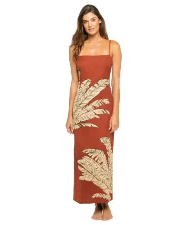 Palm Midi Dress
