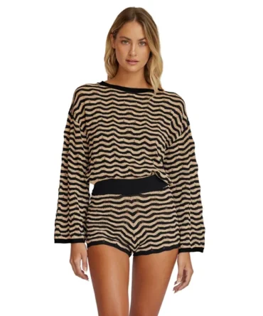 Palmer Woven Sweater