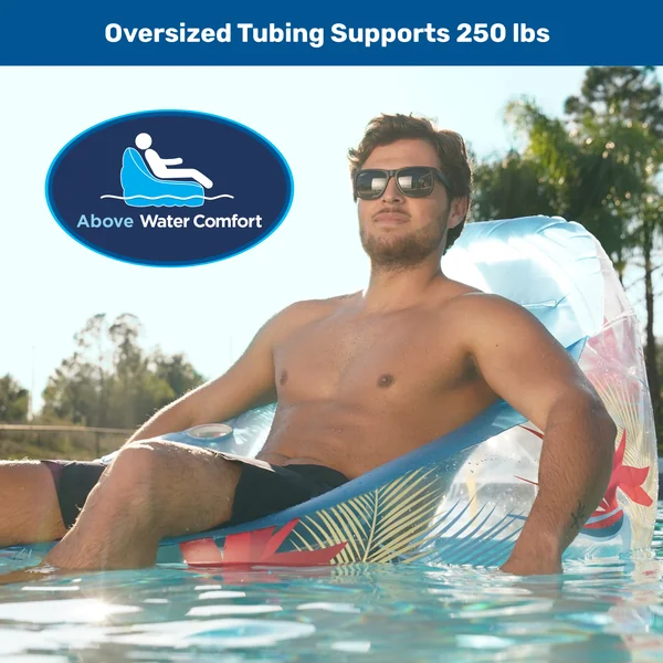 Paradise Elevated Pool Chair | Large Inflatable Pool Float