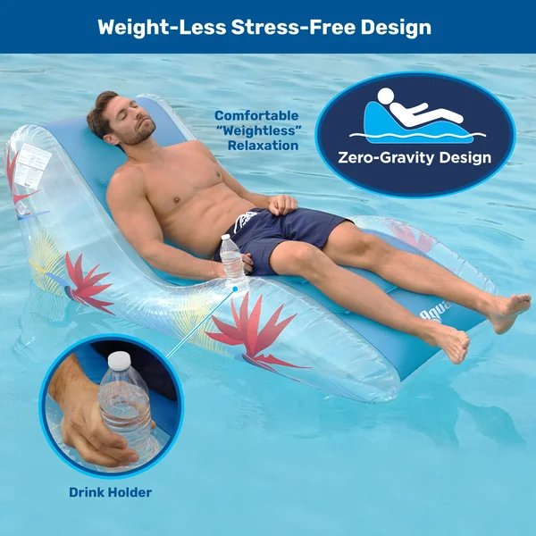 Paradise Zero Gravity Pool Lounge | Large Inflatable Pool Float